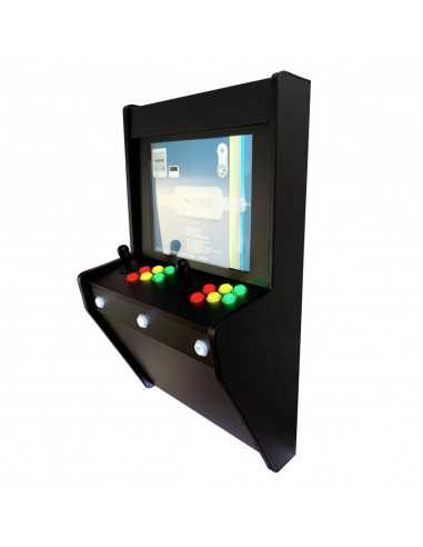 MAQUINA ARCADE PARA PARED ALL BLACK MATE PARA 2...