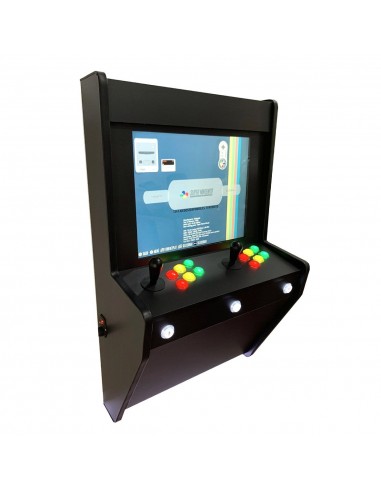 MÁQUINA ARCADE DE PAREDE BLACK PARA 2 JOGADORES RECREATIVAS NOVAS