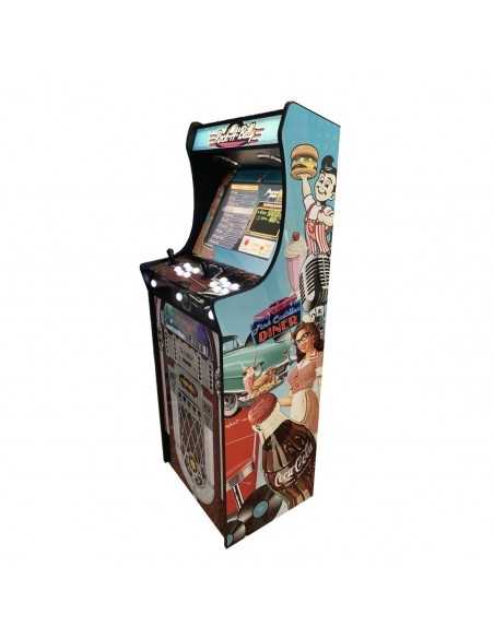 BIGARCADE ROCKABILLY VINTAGE MAQUINAS ARCADE VIDEOJUEGOS RECREATIVAS NUEVAS OFERTA
