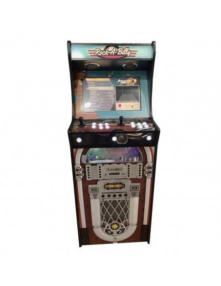 BIGARCADE FIFTIES VINTAGE BORNES D´ARCADE RÉCRÉATIVES DES MILLIERS DE JEUX VIDÉO NOUVELLE OFFRE