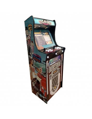 BIGARCADE FIFTIES VINTAGE BORNES D´ARCADE RÉCRÉATIVES DES MILLIERS DE JEUX VIDÉO NOUVELLE OFFRE