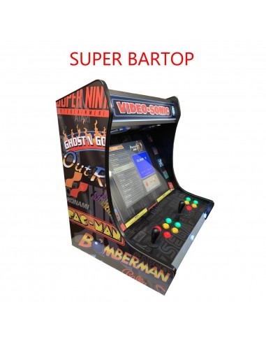 SUPER BARTOP ARCADE VIDEOSONIC NEUE FREIZEITANGEBOTE ARCADE-MASCHINEN