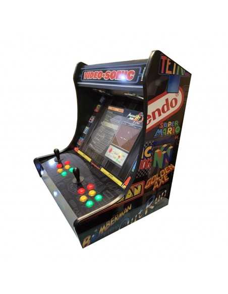SUPER BARTOP ARCADE VIDEOSONIC RECREATIVAS NOVAS OFERTA MÁQUINAS ARCADE