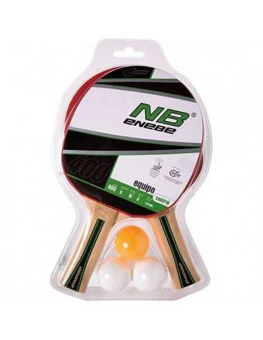 Tischtennisschläger. Komplettset NB Team 400 (2...
