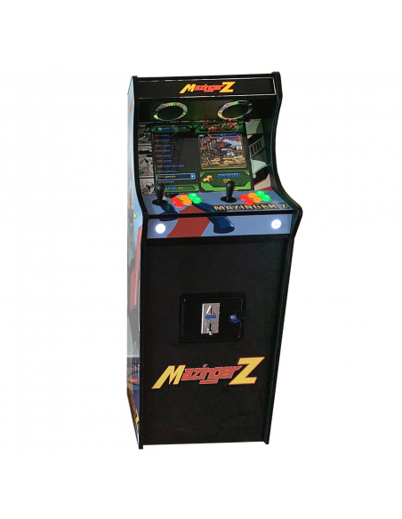 LOWBOY ARCADEKAST MAZINGER Z RETROGAMES IN DE AANBIEDING MET DUIZENDEN INBEGREPEN VIDEOSPELEN
