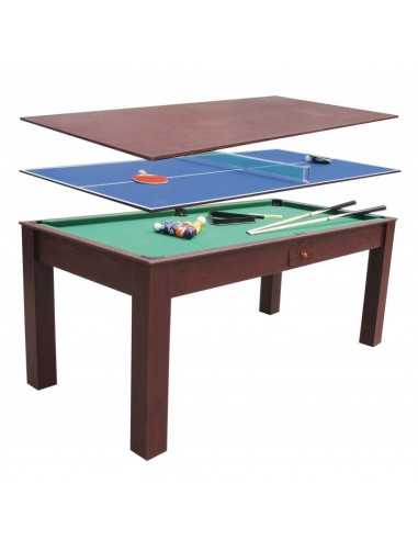 TABLE DE BILLARD 3 IN 1 DE GRANDE QUALITÉ OFFRE...