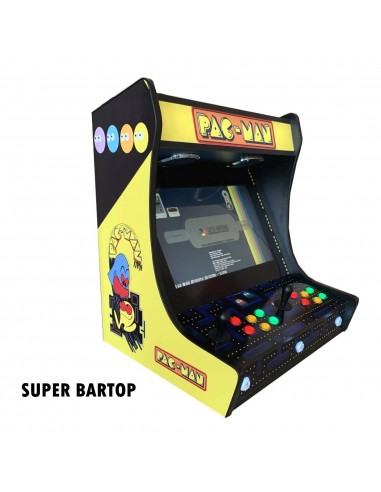 SUPER BARTOP ARCADE PACMAN RECRÉATIVES NOUVELLES OFFRE BORNES D´ARCADE