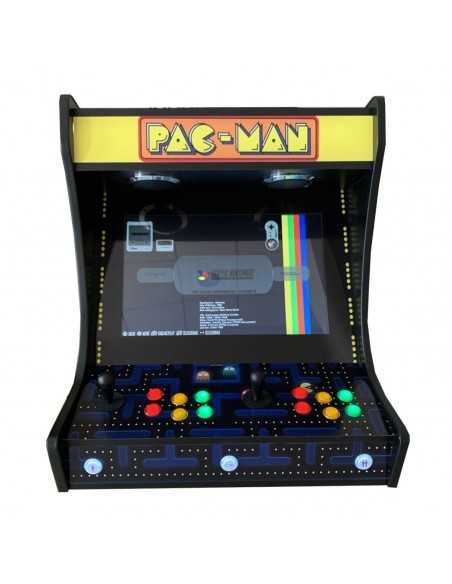 SUPER BARTOP ARCADE PACMAN GRAN TAMAÑO RECREATIVA SOBREMESA OFERTA COMECOCOS