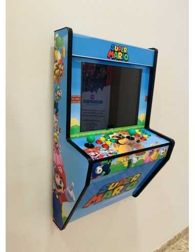 BORNES D´ARCADE MURALE SUPER MARIO BROS POUR 2...