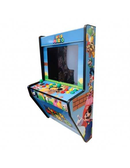 MAQUINA ARCADE PARA PARED SUPER MARIO BROS ADVENTURE PARA 2 JUGADORES BARTOP