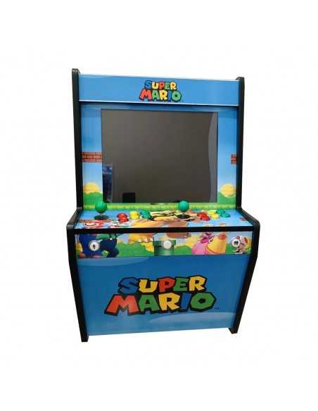 MAQUINA ARCADE PARA PARED SUPER MARIO BROS ADVENTURE PARA 2 JUGADORES BARTOP