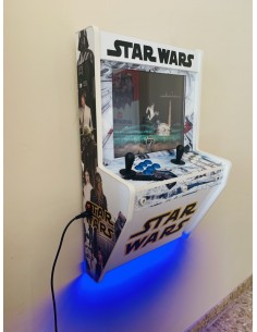 BORNES D´ARCADE MURALE STAR WARS WHITE POUR 2 JOUEURS... 2