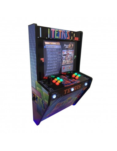 BORNES D´ARCADE MURALE TETRIS POUR 2 JOUEURS RÉCRÉATIVES NEUVES