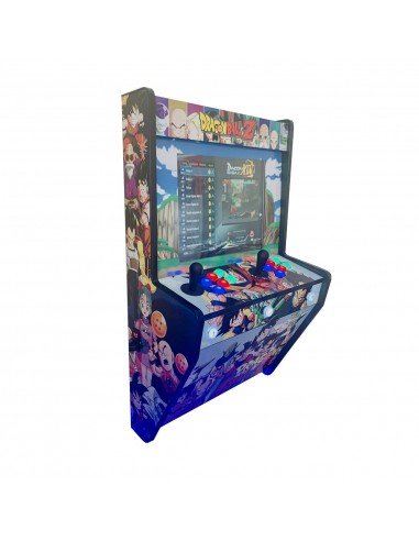 MÁQUINA ARCADE DE PAREDE DRAGON BALL Z CLASSICS PARA 2 JOGADORES RECREATIVAS NOVAS