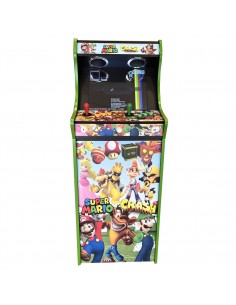 MÁQUINA ARCADE LOWBOY MARIO LUIGI CRASH RECREATIVOS EM... 2