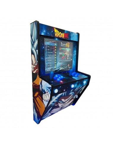 CABINATO ARCADE DA PARETE GOKU DRAGON BALL PER 2 GIOCATORI RICREATIVE NUOVE