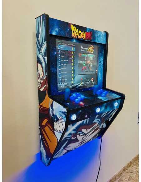 MAQUINA ARCADE PARA PARED GOKU ESPECIAL DRAGON BALL Z CLASSIC PARA 2 JUGADORES VIDEOJUEGOS RETRO