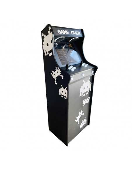 LOWBOY ARCADEKAST BLACK ALIENS RETROGAMES IN DE AANBIEDING MET DUIZENDEN INBEGREPEN VIDEOSPELEN