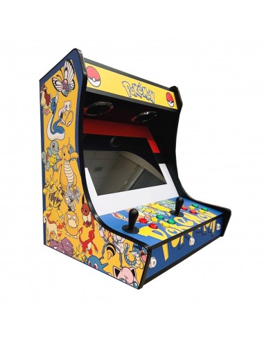 SUPER BARTOP ARCADE POKEMON GRAN TAMAÑO RECREATIVA SOBREMESA OFERTA RETRO