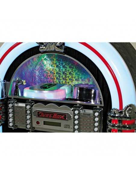 JUKE BOX RETRO OFERTA DENVER RADIO CD USB MP3 IPOD. 105 CM