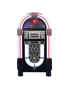 JUKE BOX RETRO OFFERTA NUOVA VINILI RADIO CD USB MP3...