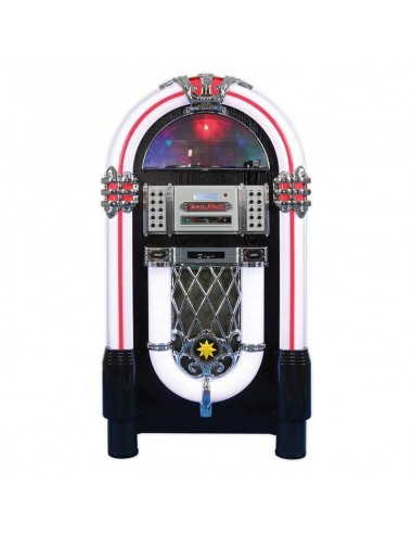 JUKE BOX RETRO ANGEBOT NEU VINYLS RADIO CD USB MP3 BLUETOOTH. 105 CM