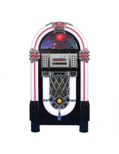 JUKE BOX RÉTRO OFFRE NOUVELLE VINYLES RADIO CD USB MP3 BLUETOOTH. 105 CM