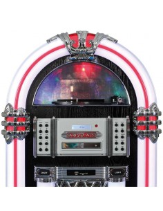 JUKE BOX RETRO OFFERTA NUOVA VINILI RADIO CD USB MP3... 2