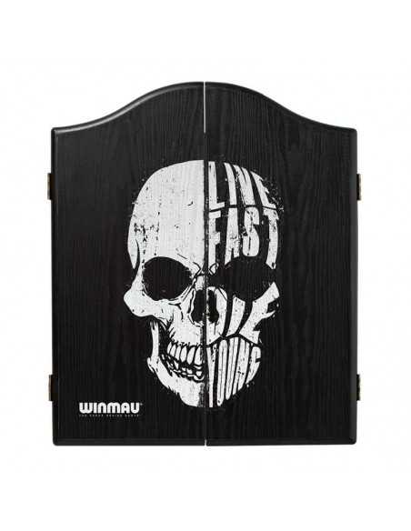 Armario para Diana diseño skull Winmau. dardos oferta juego