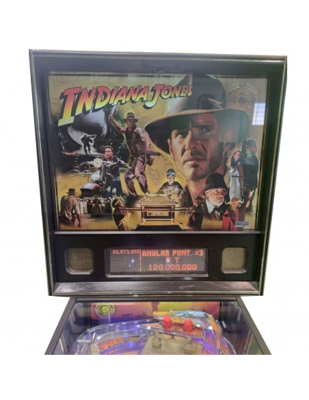 PINBALL INDIANA JONES STERN MUY BUEN ESTADO RESTAURADOS DE SEGUNDA MANO  PINBALLS REACONDICIONADOS OFERTAS BARATOS