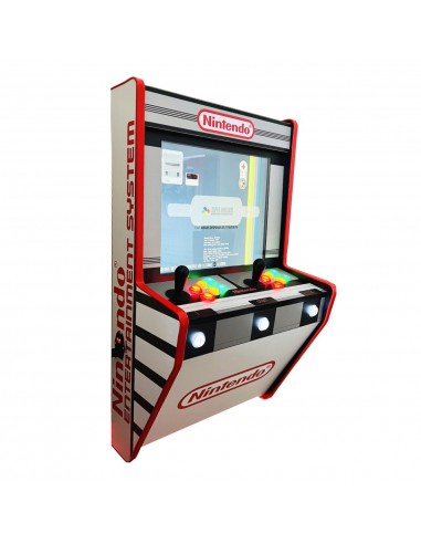 CABINATO ARCADE DA PARETE NINTENDO NES PER 2 GIOCATORI RICREATIVE NUOVE