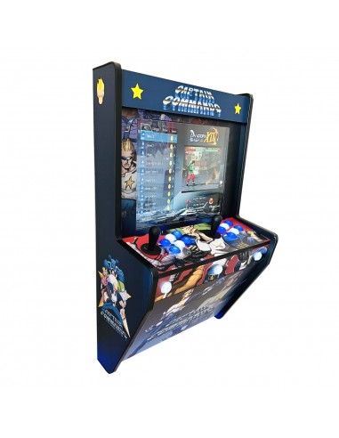 CABINATO ARCADE DA PARETE CAPTAIN COMMANDO PER 2 GIOCATORI RICREATIVE NUOVE