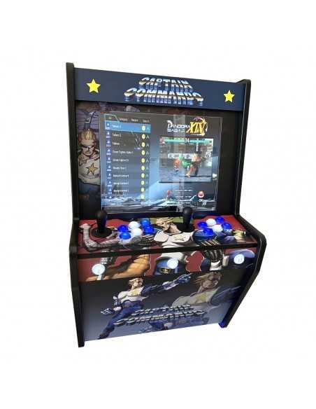 MAQUINA ARCADE PARA PARED CAPTAIN COMMANDO PARA 2 JUGADORES VIDEOJUEGOS RETRO