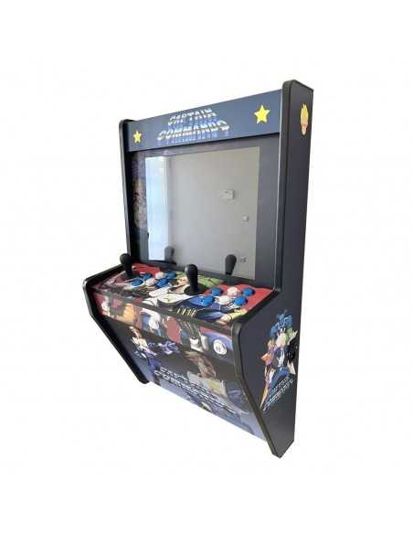 MAQUINA ARCADE PARA PARED CAPTAIN COMMANDO PARA 2 JUGADORES VIDEOJUEGOS RETRO