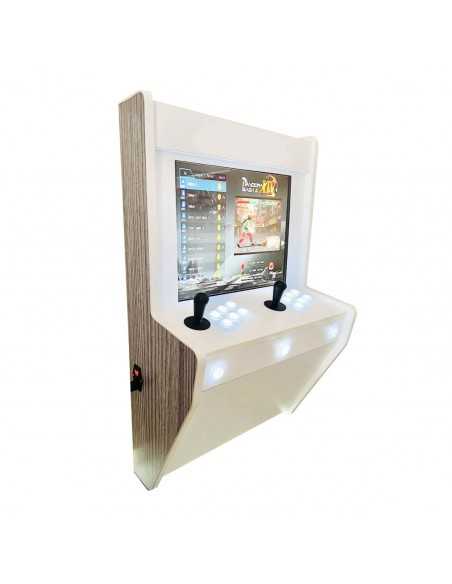 MAQUINA ARCADE PARA PARED ELEGANCE PARA 2 JUGADORES VIDEOJUEGOS RETRO