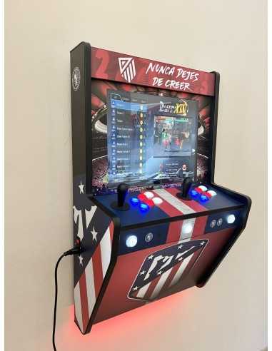 BORNES D´ARCADE MURALE ATLETICO DE MADRID POUR...