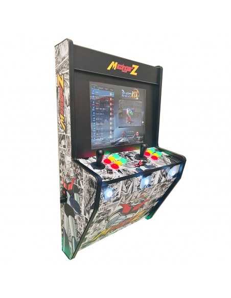 BORNES D´ARCADE MURALE MAZINGER Z POUR 2 JOUEURS RÉCRÉATIVES NEUVES