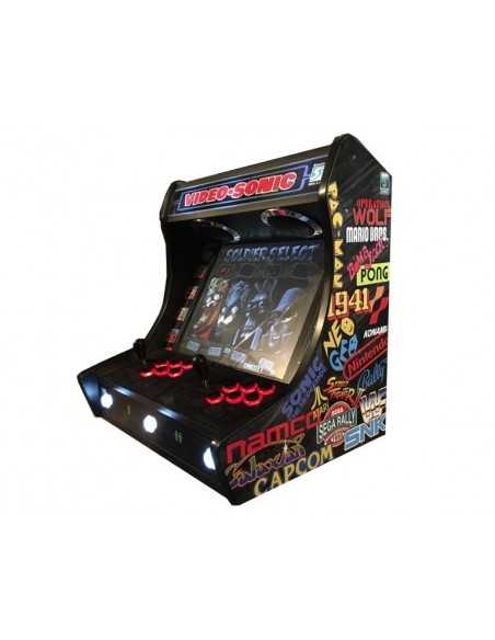 BARTOP ARCADE VIDEOSONIC RECREATIVAS NOVAS OFERTA MÁQUINAS ARCADE
