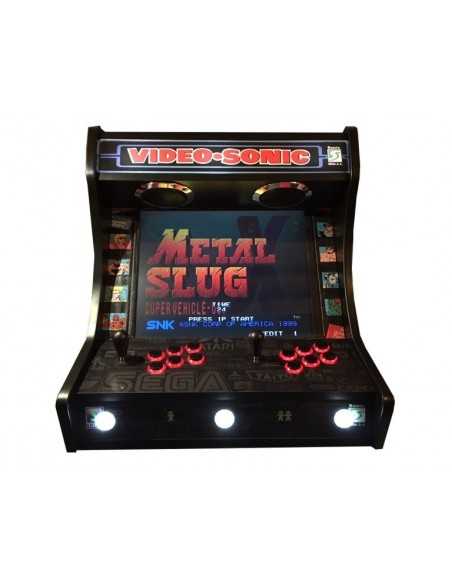 BARTOP ARCADE VIDEOSONIC RECREATIVAS NOVAS OFERTA MÁQUINAS ARCADE