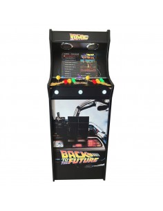 BORNE D´ARCADE LOWBOY BACK TO THE FUTURE DELORIEN JEUX... 2