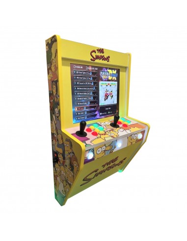 CABINATO ARCADE DA PARETE THE SIMPSONS PER 2 GIOCATORI RICREATIVE NUOVE