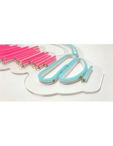 Headphones Neon Sign 50×38 cm. Decorative LED Neon