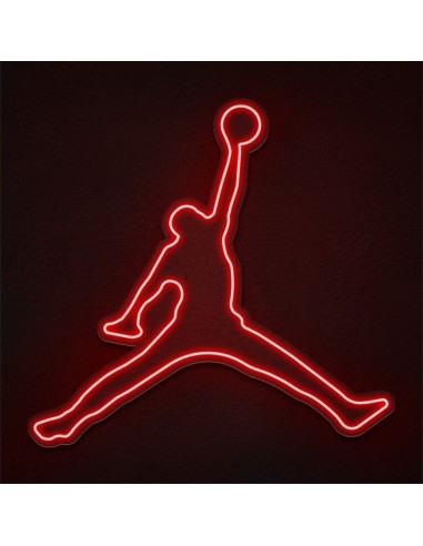 CARTEL NEON JORDAN DECORACION 66X63 NEONES