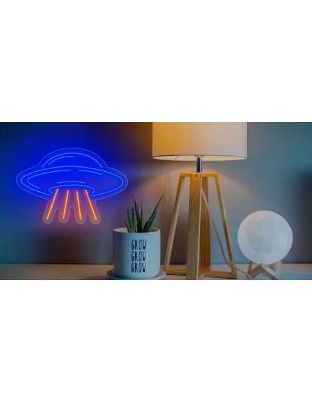 UFO LED Neon Sign Decoration 80 × 54.5 cm