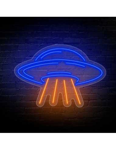 UFO LED Neon Sign Decoration 80 × 54.5 cm