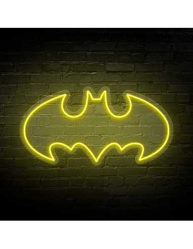CARTAZ DE NÉON BATMAN LUMINOSO DECORAÇÃO NÉONS OFERTA