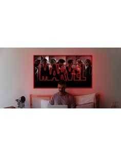 NEONBORD VERLICHTING MARVEL NEONDECORATIE AANBIEDING 2