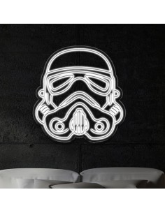 NEON STORMTROOPERS Star Wars SIGN DECORATION 47×45 NEONS