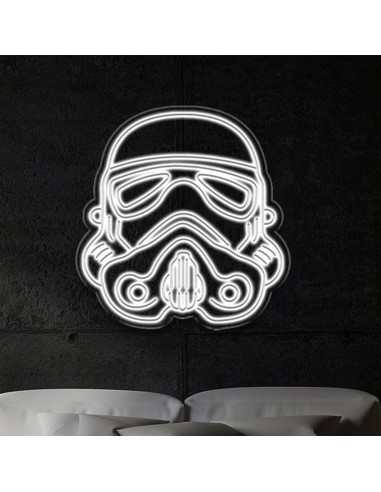 ENSEIGNE AU NÉON STORMTROOPERS LUMINEUSE DÉCORATION NÉONS OFFRE