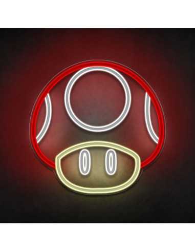 Super Mario Toad Mushroom Neon Sign Decoration...